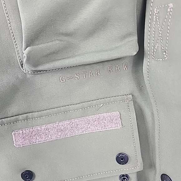 NEW G-STAR RAW E Photographer Field JacKet Shadow Olive Green Sz L MSRP $1490 - Picture 5 of 16